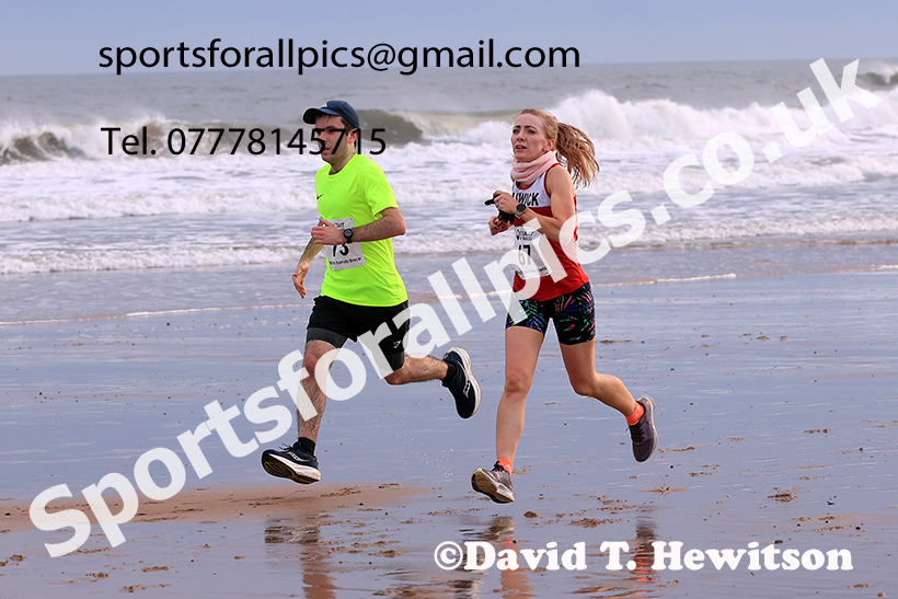 The 2024 Blyth Beach Run, Northumberland.   Photo: David T. Hewitson/Sports for All Pics